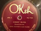 King Oliver's (Creole) Jazz Band on Okeh 4906 E- Louis Armstrong,Johnny Dodds