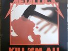 METALLICA KILL 'EM ALL MUSIC FOR NATIONS MFN 7 NO BARCODE HEAVY METAL RARE LP