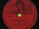 BABY BOY WARREN Taxi Driver / Bad Lover Blues    R&B 78 RPM RECORD