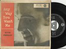 ELVIS PRESLEY   GERMANY PS  E.P. ANY WAY YOU WANT ME