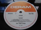 TEN YEARS AFTER SSSSHH UK ORIGINAL LARGE DERAM LABEL INNER AND PEEPHOLE GATEFOLD