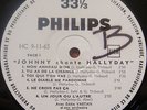 JOHNNY HALLYDAY - RARE LP 33T HORS COMMERCE 9/11/65 JOHNNY CHANTE HALLYDAY