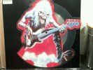 IRON MAIDEN rare Mispress FEAR OF THE DARK SHAPED PIC PICTURE DISC UK 1ST PRESS