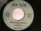 RARE DETROIT SOUL FUNK 45/ EARL ENGLISH & APACHES -SIX TOE HEAR