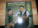 Waylon Jennings Waylon Sings Ol Harlan Rare Vinyl Autographed Album
