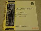 NAVARRA/BACH/ Six CELLO SUITES/3 LP BOX,NM/CALLIOPE- JAPAN press,Rare 