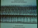 LEONARD BERNSTEIN, GLENN GOULD,JUILLIARD STRING QUARTET, SCHUMANN-COLUMBIA 3LP