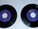 2 HOPALONG CASSIDY & THE SINGING BANDIT 45RPM RECORDS CAPITOL RECORDS