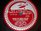 GRETA KELLER - L'accordéoniste - 78 tours Stinson