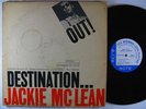 JACKIE MCLEAN Destination Out LP on Blue Note VG++