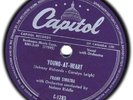FRANK SINATRA # 2 1954 78 Young At Heart (EE-)