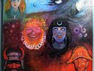 KING CRIMSON WAKE OF POSEIDON RARE ORIG UK 1A LP PINK ISLAND LABEL TEXTURED CVR