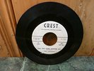 TONY CASANOVA 45RPM RECORD,DJ COPY,YEA YEA COME ANOTHER DAY,THE GRAVE,ON CREST