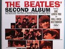 BEATLES' SECOND ALBUM ULTRA-RARE ORIG CAPITOL RECORD CLUB PRESSING RAINBOW LABEL