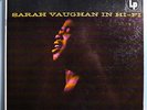 SARAH VAUGHAN w/MILES DAVIS IN HI-FI RARE ORIG '56 COLUMBIA MONO LP BEAUTIFUL DG