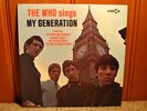 THE WHO Sings My Generation 1965 US ONLY MONO PSYCH LP DECCA DL 4664 GREAT COPY