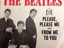 Beatles Please Please Me Vee Jay Picture Sleeve With 45 RPM