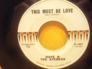 RARE TEEN DOO-WOP 45 - DAVE & The STEREOS - ROAMIN' ROMEO Great 2 Sider L.A.