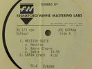 JOE BATAAN AND HIS MESTIZO BAND LP ACETATE SALSOUL RARE