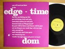 DOM- Edge of time LP,D-1972,Krautrock,Friedhof,Gäa,RAR