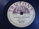 MOON MULLICAN - I'll Sail My Ship Alone - South Africa prs. 78 rpm
