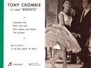 TONY CROMBIE & HIS ROCKETS — ROCK,ROCK, ROCK — 1957 ITALIAN EP COLUMBIA SEMQ 29