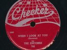 pc78-R&B doowop vocal group-Checker 760-The Encores