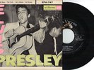 SUPER RARE ELVIS PRESLEY PICTURE Silver Line EP 45 Elvis Presley EPA-747 NM