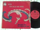 JULIUS BACHI Musik fur cello und orgel SWISS HMV original rare recital vg+ nm
