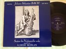 ALBERT ROMAN Cello BACH Suiten 2/4/6 Swiss only private pressing vg++ /nm