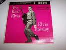 ELVIS PRESLEY  RECORD & SLEEVE EPA 940 THE REAL ELVIS LOWEST MATRIX #