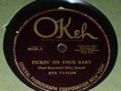 78rpm Blues Okeh 40330 EVA TAYLOR CLARENCE WILLIAMS BLUE FIVE Louis Armstrong