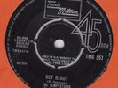 TEMPTATIONS  GET READY  ORIG UK TAMLA MOTOWN 45 TMG 557