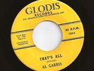 AL GARRIS that's all GLODIS HEAR R & B soul MOD DANCER