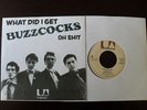 BUZZCOCKS WHAT DO I GET MISPRESS RARE HOLLAND IMPORT  PIC SLEEVE  PUNK CLASH 999