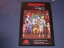 MONKEY - JOURNEY TO THE WEST - UK PROMO POSTER (GORILLAZ, BLUR, JAMIE HEWLETT)