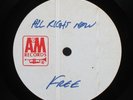 Free ALL RIGHT NOW Acetate Test Pressing backside MR BOJANGLES Classic Rock