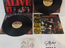 KISS LP MISPRINT ALIVE II RECORD ERROR COPY 1ST US PRESS INSERT TATTOOS BOOKLET
