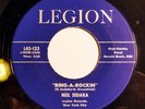 NEIL SEDAKA Ring-A-Rockin / Fly Don't Fly On Me LEGION 45-133 NM 45 ROCKABILLY
