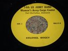 14th U.S. Army Band - Women's Army Corps Center- 4 Song 45 rpm Vinyl 