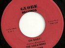 THE CREATIONS Oh Baby Plenty Of Love Globe XOver Sweet Group Northern Soul 45