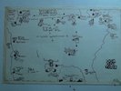 vtg org D.O.A. KANADA  USA '79 TOUR MAP 11x17 Punk Flyer hardcore 70s/80s poster