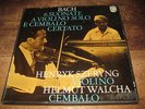 SAL 3805-6 BACH: SIX SONATAS FOR VIOLIN & HARPSICHORD  SZERYNG/WALCHA  2LP NM
