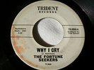 1966 CALIFORNIA GARAGE--FORTUNE SEEKERS--WHY I CRY / BREAK LOOSE--TRIDENT 9966