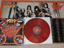 KISS - SONIC BOOM orange marble Vinyl FOC Lim 100 plus Poster