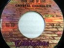 CRYSTAL CHANDLIER 45 Your Land of Love / Suicidal Flowers COBBLESTONE Promo #824