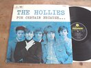 THE HOLLIES - FOR CERTAIN BECAUSE LP UK Parlophone 1st Press Gatefold Psych NICE