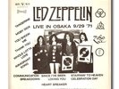 LED ZEPPELIN LIVE IN OSAKA JAPAN 1971 RARE 2 LP SET IN EXCELLENT CONDITION