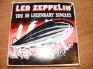LED ZEPPELIN THE 10 LEGENDARY SINGLES 10 LP BOX SET RARE