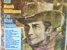 HANK WILLIAMS -  I'M BLUE INSIDE  1966 UK LP IN EX CONDITION cat# MGM C 8021